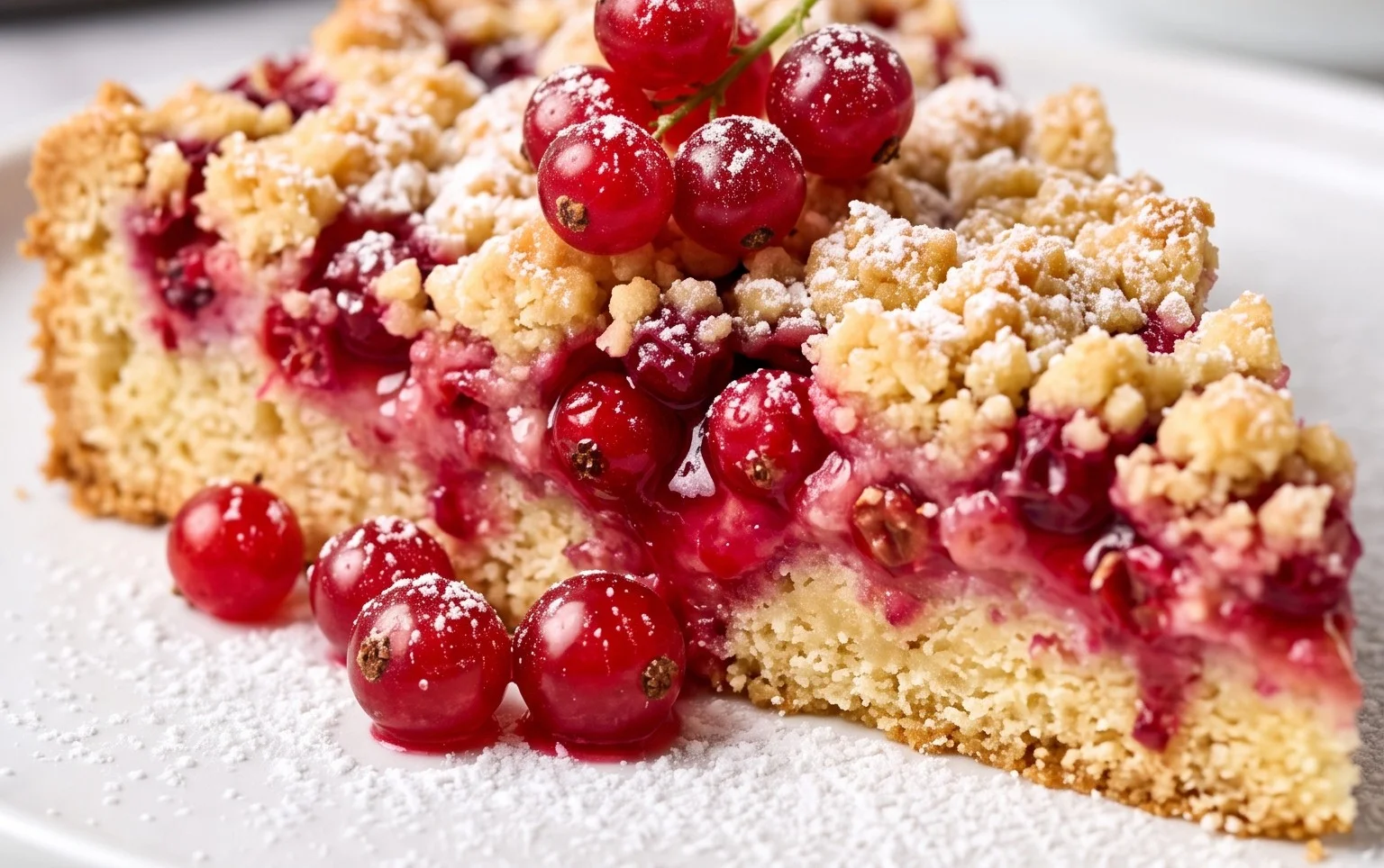 Johannisbeer-Streuselkuchen