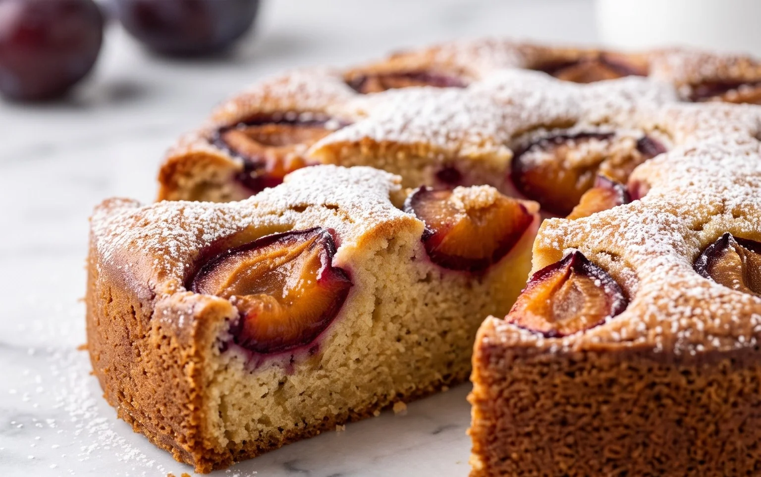 Saftiger Pflaumenkuchen Rezept: Einfach & lecker backen