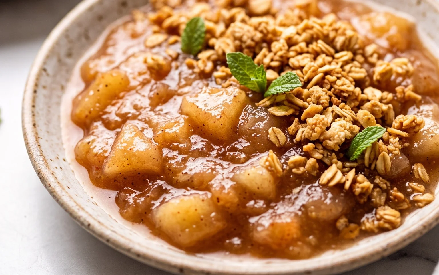 Slow Cooker Pear Applesauce