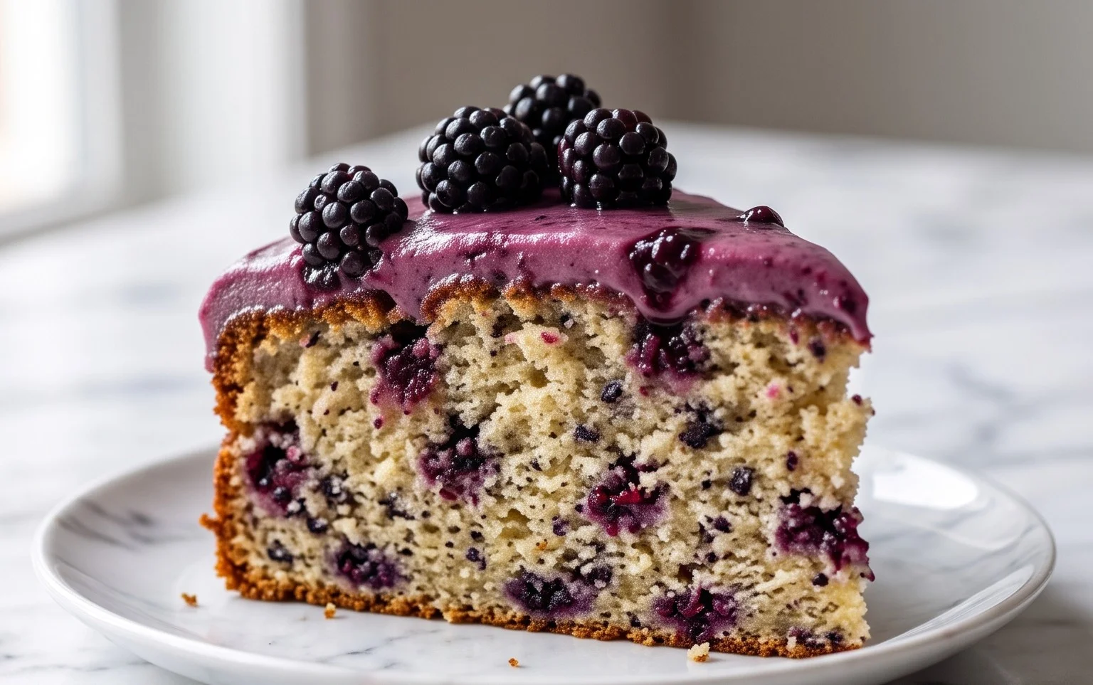 Saftiger Brombeerkuchen Rezept von Grund auf